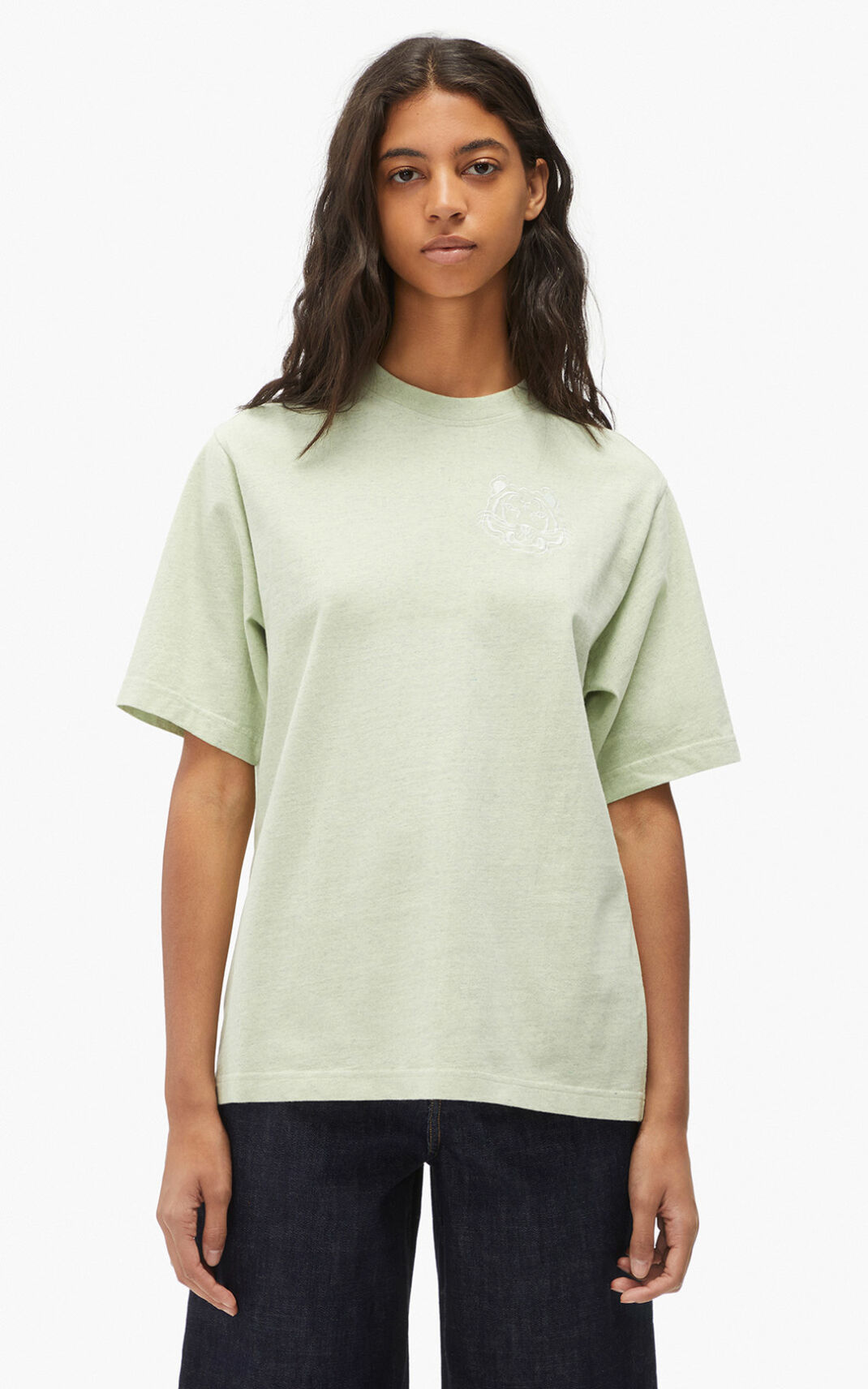 Camisetas Kenzo RE/relaxed casual Mujer Verde - SKU.8207517